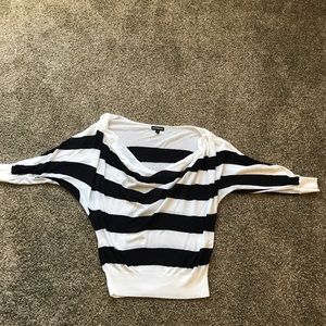 Express loose fitting cowl neck tee